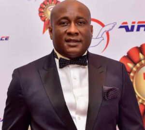 The Vice-President of AON and Chairman of Air Peace, Mr. Allen Onyema