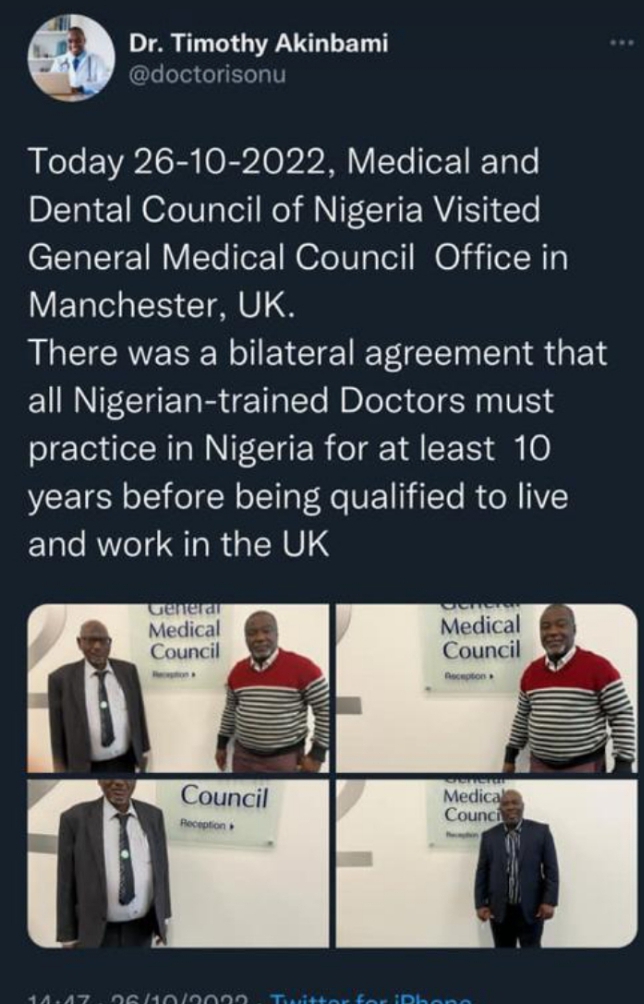 Nigerian doctors