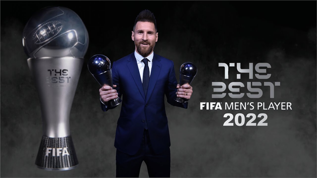 Leo Messi wins the FIFA best player award 2022 YouTube