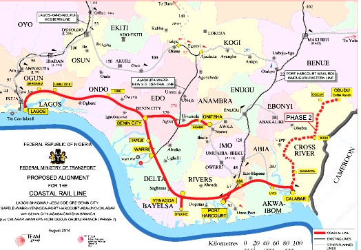 Lagos – Calabar Coastal Rail Line