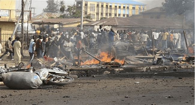 Suicide bombing, Gwoza