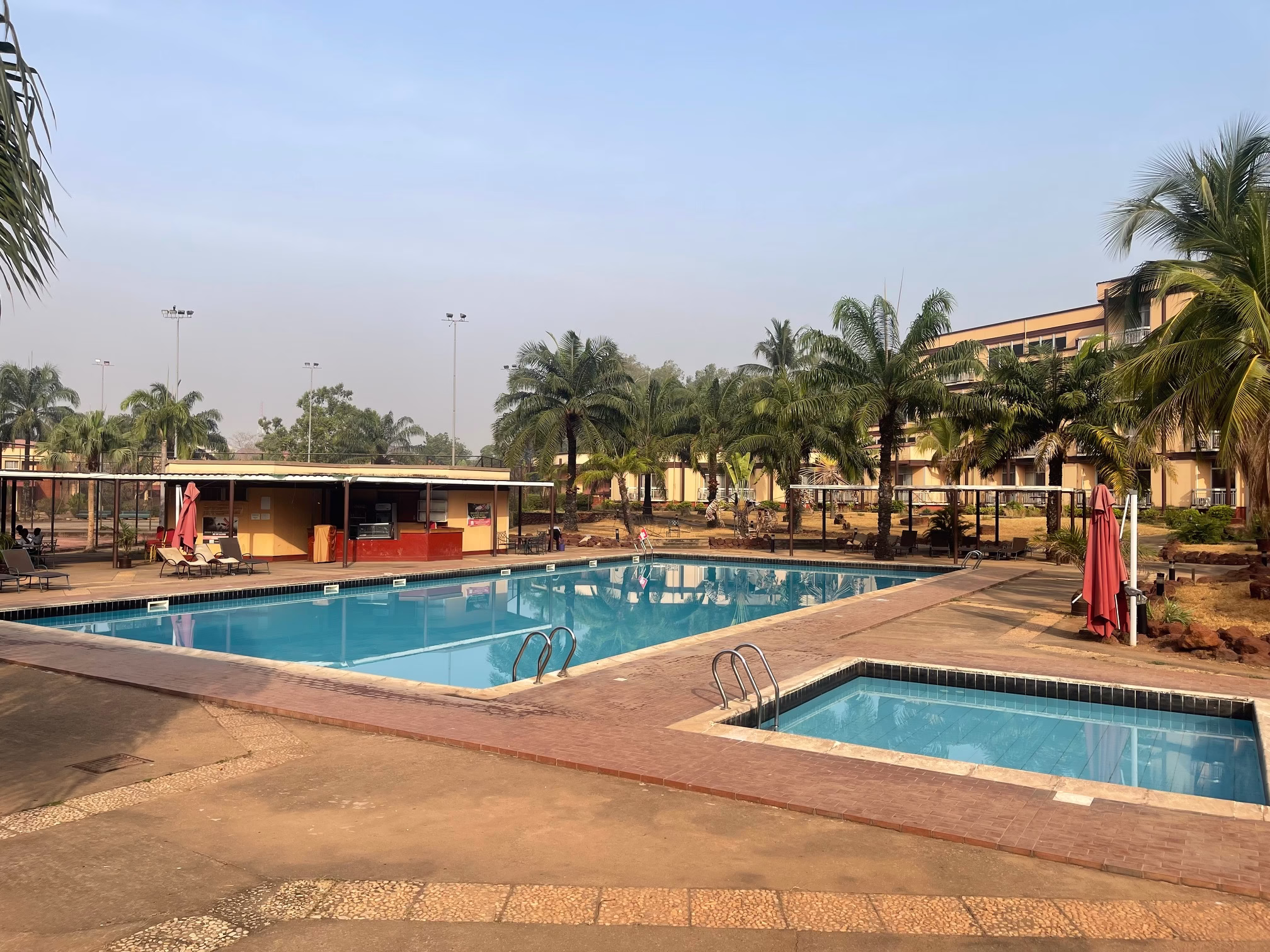 Nike Lake swimming pool