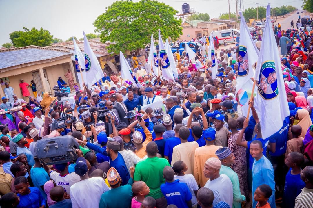 APC members during the primary elections in Katsina State recently